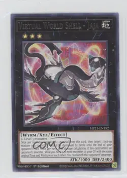 Virtual World Shell - Jaja 1st Ed. YuGiOh Tin of Ancient Battles #MP21-EN192 - Image 1