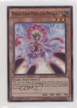 Prediction Princess Petalelf 1st Ed. YuGiOh Dragons of Legend 2 #DRL2-EN031 - Image 1