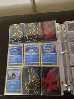 Pokemon Crown Zenith Lot of 18 Cards and  a  Binder of holo and reverse holos - Image 14