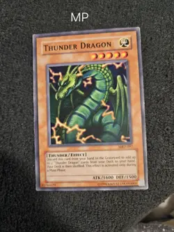 Yugioh Thunder Dragon MRD-097 Common Unlimited - MP - Image 1
