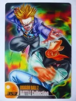 [SC] ya130 Dragon Ball Morinaga Wafers Card No.353 Trunks Android No.17 - Image 1