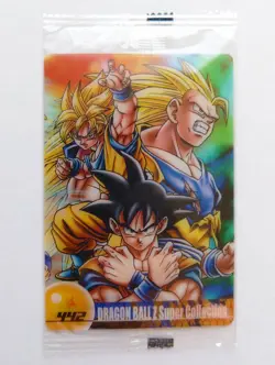 [SC] ya130 Dragon Ball Z Wafer Card No.442 Son Goku Mini Letter 85 Yen And More - Image 1
