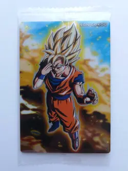 [SC] ya130 Dragon Ball Z Wafer Card Unlimited2 No.09 Son Goku Mini Letter 85 Yen - Image 1