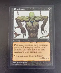 Magic the Gathering MTG Reanimate Tempest Worn Edges - Image 1