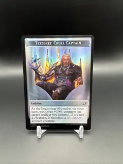 Tezzeret, Cruel Captain Robot - TOKEN FOIL - Edge of Eternities EOE MTG Magic - Image 1