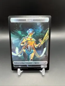 Tezzeret, Cruel Captain Robot - TOKEN FOIL - Edge of Eternities EOE MTG Magic - Image 2