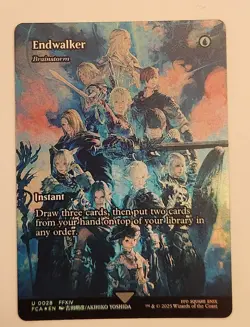 Endwalker Brainstorm Showcase Foil #28 NM+ Final Fantasy MTG - Image 1