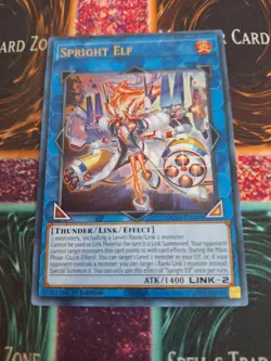 Yugioh Spright Elf POTE-EN049 Ultra Rare 1st Edition Near Mint - Image 1