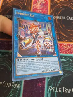 Yugioh Spright Elf POTE-EN049 Ultra Rare 1st Edition Near Mint - Image 2