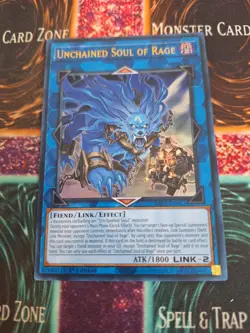 Yugioh Unchained Soul of Rage RA02-EN041 Ultra Rare 1st Edition Near Mint - Image 1