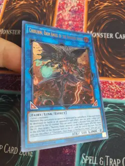 Yugioh Cherubini, Ebon Angel of the Burning Abyss MP20-EN096 Ultra 1st Ed NM - Image 2