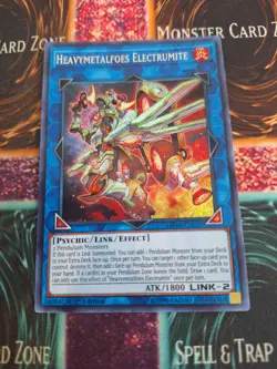 Yugioh Heavymetalfoes Electrumite MP18-EN229 Secret Rare 1st Edition Near Mint - Image 1