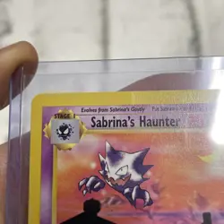 Pokemon Card - Gym Challenge 55/132 - SABRINA'S HAUNTER (uncommon) LP/NM Vintage - Image 3