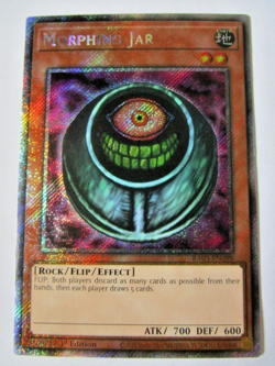 Yugioh! Morphing Jar Ra03-En098 Platinum 1st Ed Light Play!! - Image 1