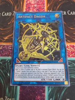 Yugioh Artifact Dagda DUOV-EN019 Ultra Rare 1st Edition Near Mint - Image 1