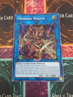 Yugioh Crusadia Magius CYHO-EN042 Super Rare 1st Edition Near Mint - Image 1