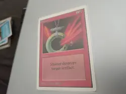 MTG MAGIC CARD SHATTER INSTANT BORDO BIANCO - Image 1