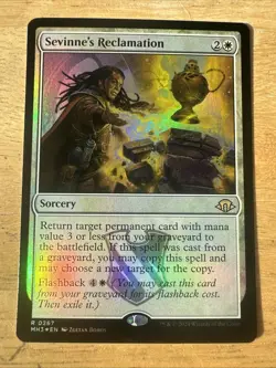 Sevinne's Reclamation FOIL - 0267 - Rare - Modern Horizons 3 MH3 MTG - Image 1