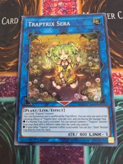 Yugioh Traptrix Sera BLHR-EN049 Secret Rare 1st Edition Near Mint - Image 1