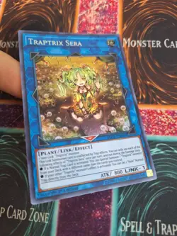 Yugioh Traptrix Sera BLHR-EN049 Secret Rare 1st Edition Near Mint - Image 2