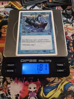 MTG Sea Monster 🇬🇧 Nm Magic the Gathering Seventh Edition 2001 Og Blue Deck - Image 3