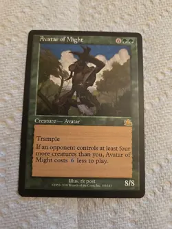 Avatar of Might Prophecy Regular LP MTG - Image 1