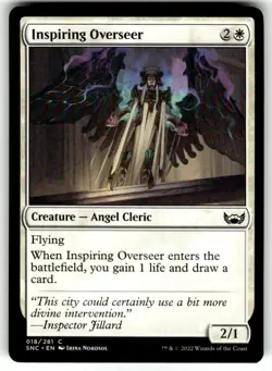 Inspiring Overseer Streets of New Capenna Regular MTG - Image 1