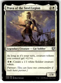 Prava of the Steel Legion Commander Legends Regular MTG - Image 1