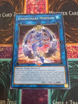 Yugioh Knightmare Mermaid MP19-EN025 Rare 1st Edition Near Mint - Image 1