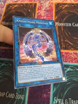 Yugioh Knightmare Mermaid MP19-EN025 Rare 1st Edition Near Mint - Image 2