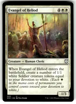 Evangel of Heliod Commander: Kaldheim Regular MTG - Image 1