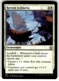 Retreat to Emeria Battle for Zendikar Regular MTG - Image 1