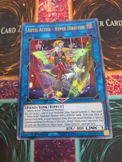 Yugioh Abyss Actor - Hyper Director DUOV-EN022 Ultra Rare 1st Edition Near Mint - Image 1