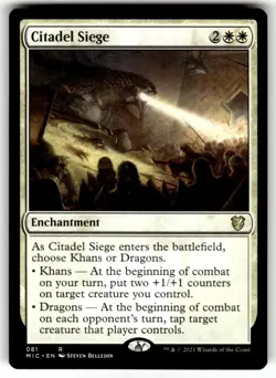Magic: The Gathering Enchantment Citadel Siege Rare Regular MTG - Image 1