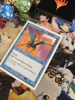 MTG Vigilant Drake 🇬🇧 Nm Magic the Gathering Seventh 7th Edition OG Blue Deck - Image 5