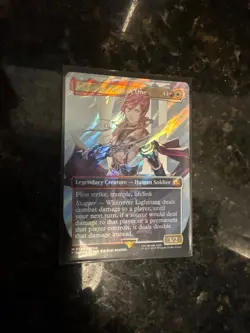 Lightning, Army of One (0545 Borderless Surge Foil) Final Fantasy MTG ***READ*** - Image 1