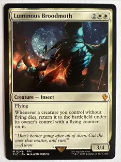 MTG - LUMINOUS BROODMOTH - Final Fantasy Com (M) - Image 1