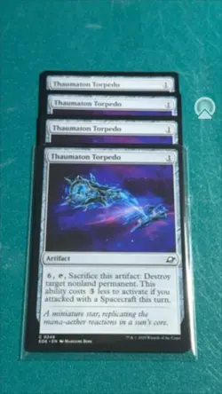 MTG Edge of Eternities - Thaumaton Torpedo x4 - Image 1