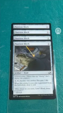 MTG Edge of Eternities - Nutrient Block x4 - Image 1