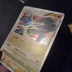 Pokemon Card - Lucario LV.X Holo 122/123 Mysterious Treasures Rare - Excellent - Image 2