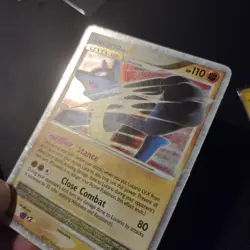 Pokemon Card - Lucario LV.X Holo 122/123 Mysterious Treasures Rare - Excellent - Image 4