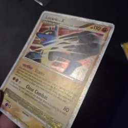 Pokemon Card - Lucario LV.X Holo 122/123 Mysterious Treasures Rare - Excellent - Image 8