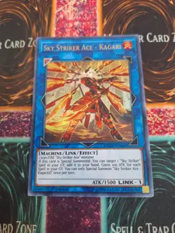 Yugioh Sky Striker Ace - Kagari DUOV-EN060 Ultra Rare 1st Edition Near Mint - Image 1