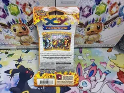 Pokemon 2016 XY Flashfire Sleeved Booster Pack Blister Pack Art TCG - Image 2
