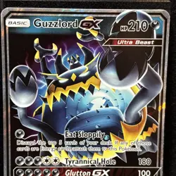 Guzzlord GX 63/111 Crimson Invasion Pokemon TCG Ultra Rare Full Art Near Mint - Image 3