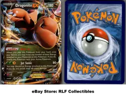 2014 Pokemon, XY Furious Fists, #74/111 Dragonite EX, Holo Ultra Rare - Image 1