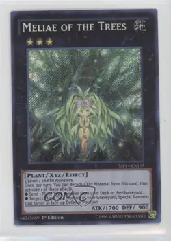 Meliae of the Trees 1st Ed. YuGiOh Mega-Tins Mega Pack #MP14-EN165 - Image 1