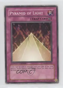 Pyramid of Light YuGiOh Movie Pack Limited Edition Promo #MOV-EN004 2004 READ - Image 1