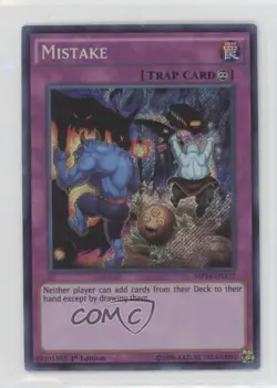 Mistake 1st Ed. YuGiOh Mega-Tins Mega Pack #MP14-EN177 - Image 1