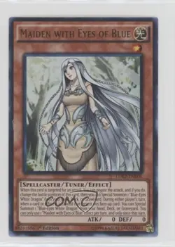 Maiden with Eyes of Blue 1st Ed. YuGiOh Legendary Decks II - Collector's Set - Image 1